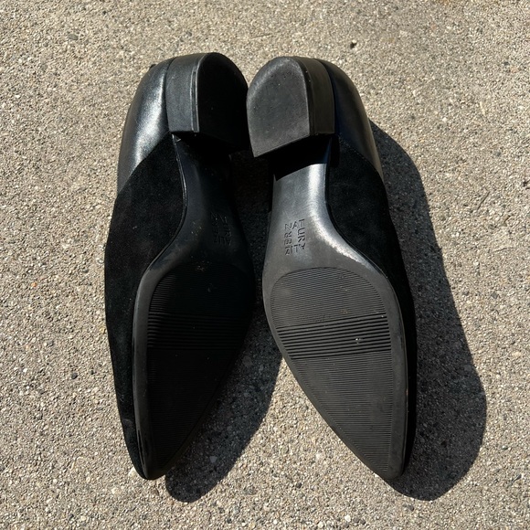 Naturalizer suede/leather pointed toe flats size 9.5 - Picture 5 of 6